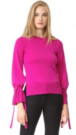 Bell Sleeve Crew Neck Sweater at Shopbop